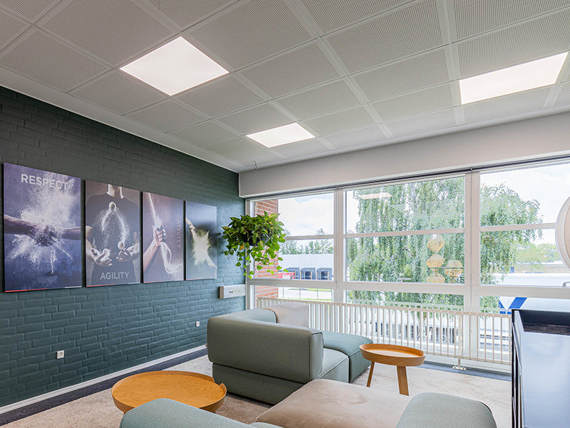 Skyled Prolux LED panel 60x60 kontorbelysning energioptimering