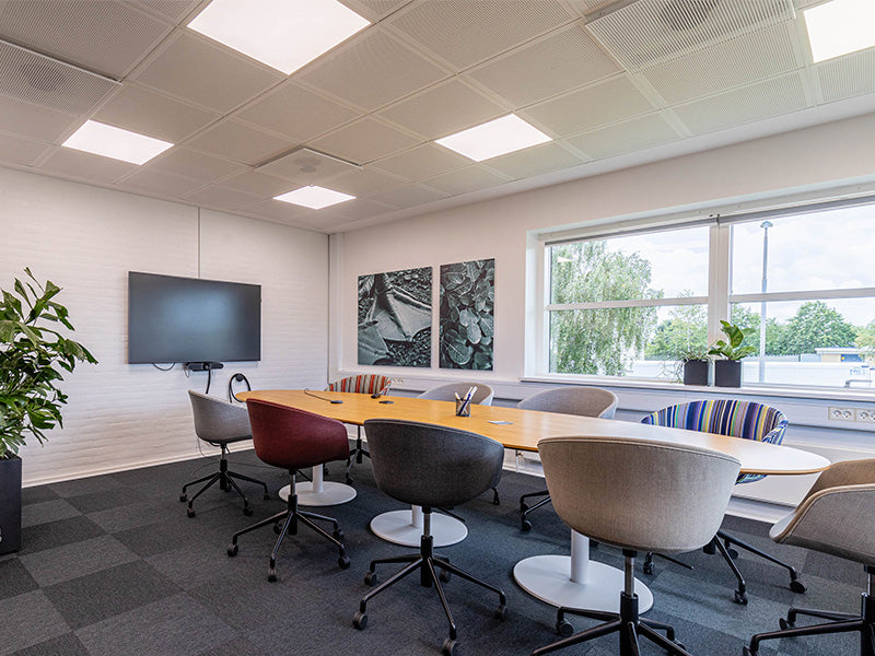 Skyled Prolux LED panel 60x60 kontorbelysning energioptimering