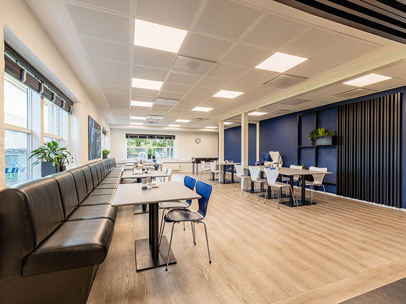Skyled Prolux LED panel 60x60 kontorbelysning energioptimering