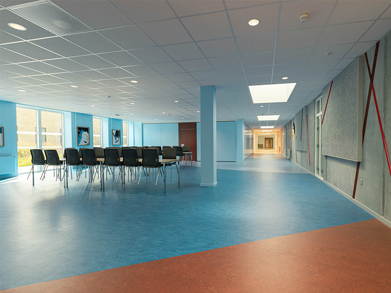 LED downlight kantinebelysning energioptimering