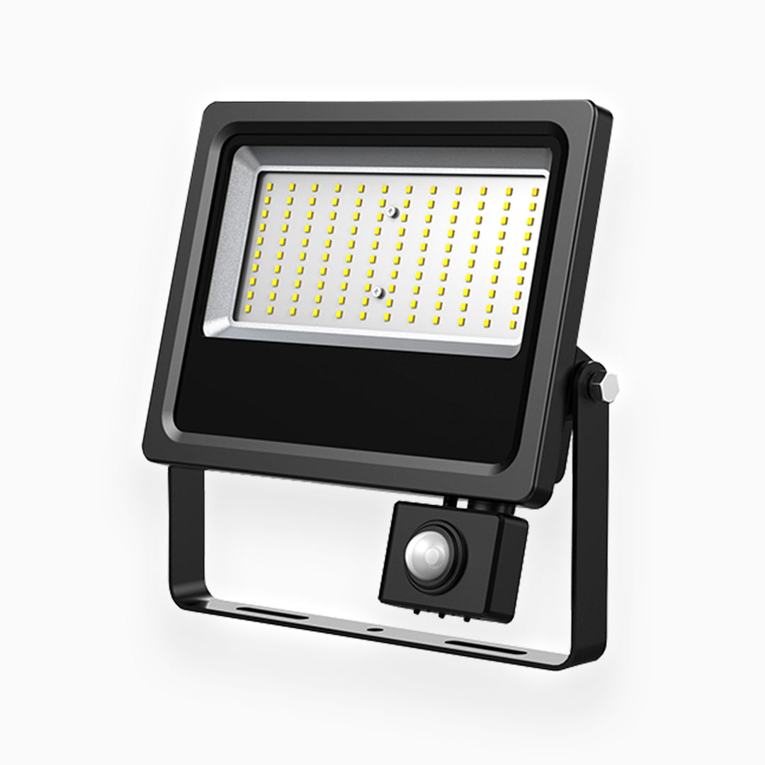 Boost max LED projektør med PIR sensor industribelysning energioptimering