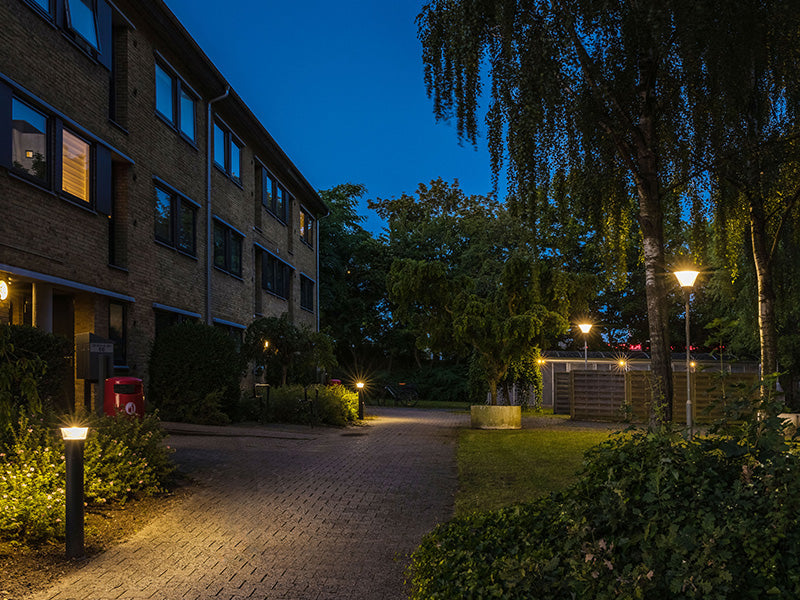Trend Park parkarmatur Trend pullert LED pullertlampe Vej- og stibelysning tryghedsskabende pullertbelysning