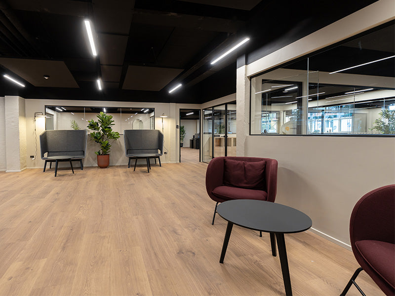 EasyLine linjearmatur LED kontorbelysning energioptimering