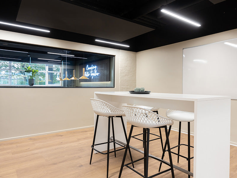 EasyLine linjearmatur LED kontorbelysning energioptimering