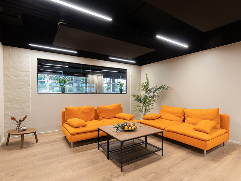 EasyLine linjearmatur LED kontorbelysning energioptimering