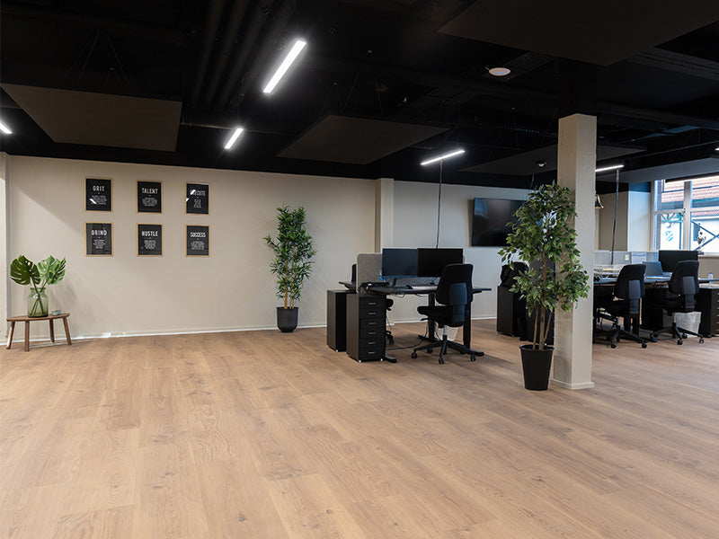 EasyLine linjearmatur LED kontorbelysning energioptimering