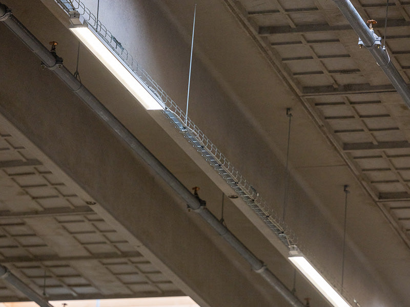 Lumax industriarmatur LED industribelysning højloftarmatur lagerbelysning energioptimering