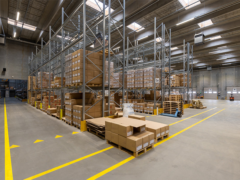 Lumax industriarmatur LED højloftlager industribelysning lagerbelysning energioptimering