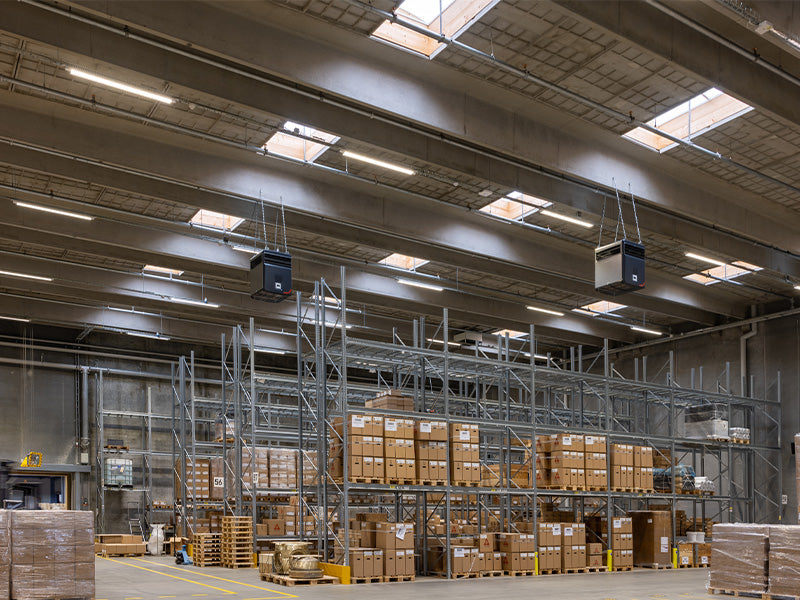 Lumax industriarmatur LED højloftarmatur industribelysning lagerbelysning energioptimering