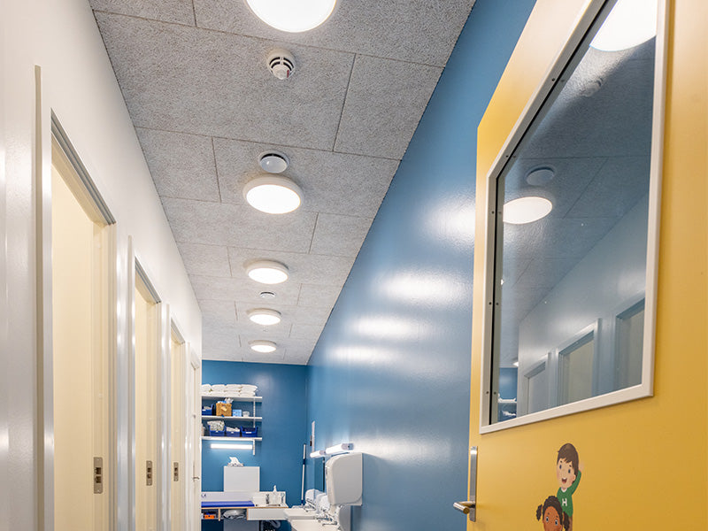 Alva Pro plafond rundt LED påbygningsarmatur