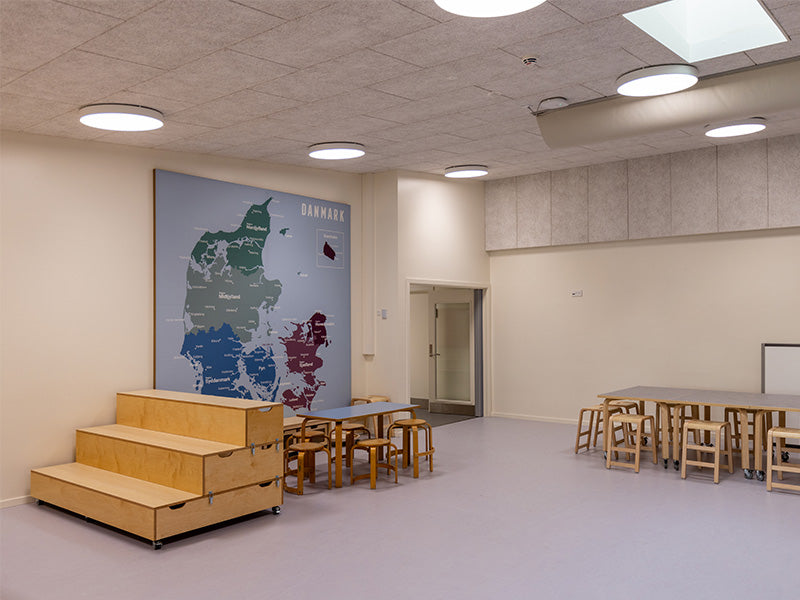 Luna LED plafond påbygningsarmatur energioptimering
