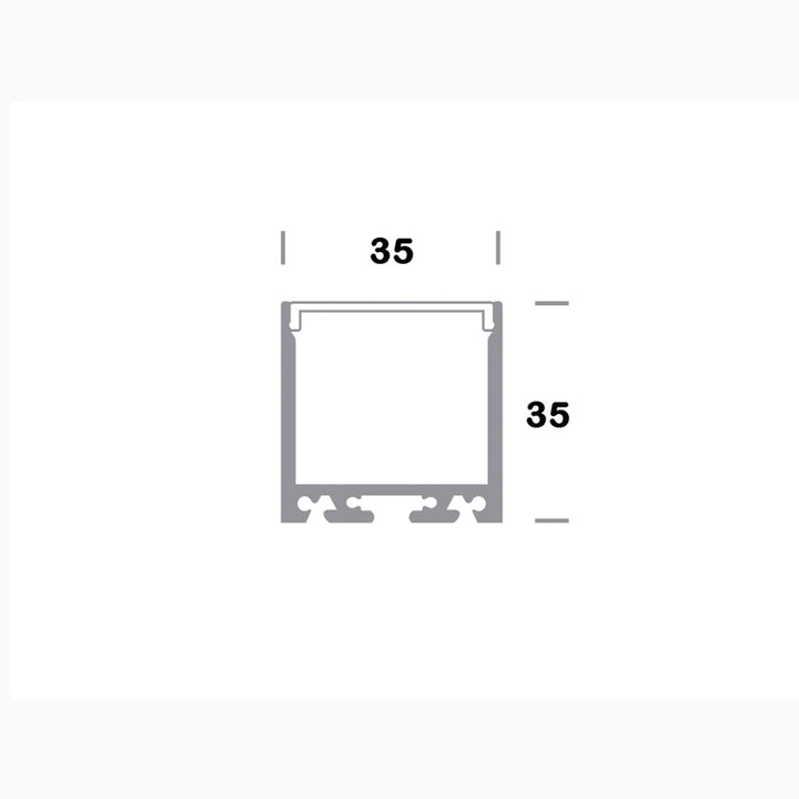 LED aluprofil M6916