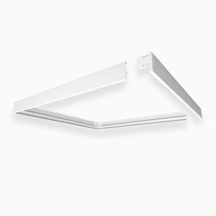 Påbygningsramme 60x60 panel LED belysning